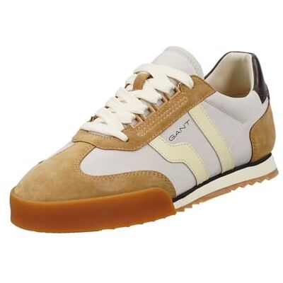 GANT FOOTWEAR Herren BAYLLE Sneaker, Warmer Taupe, Khaki, 46 EU GANT FOOTWEAR Herren BAYLLE Sneaker, Warmer Taupe, Khaki, 46 EU