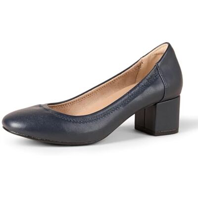 Amazon Damen Ballettpumps, Marineblau, 44.5 EU Amazon Damen Ballettpumps, Marineblau, 44.5 EU