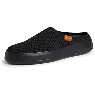 Dearfoams Damen Original Comfort Annie Clog Sneaker, Schwarz/Schwarz, 40.5 EU Dearfoams Damen Original Comfort Annie Clog Sneaker, Schwarz/Schwarz, 40.5 EU