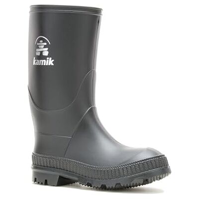 Kamik STOMP EK4149F, Unisex-Kinder Gummistiefel, Schwarz (Black-noir BKA), 37 EU (4.5 UK) Kamik STOMP EK4149F, Unisex-Kinder Gummistiefel, Schwarz (Black-noir BKA), 37 EU (4.5 UK)