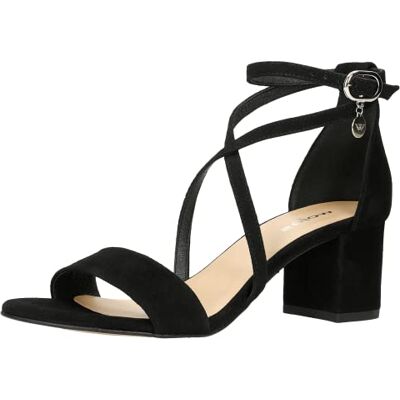 WOJAS Schwarze Damen Sandaletten I Bequem Sommer Damenschuhe I Schicke Damensandalen I Sommersandalen mit Blockabsatz I 76058-61, Gr. 39 WOJAS Schwarze Damen Sandaletten I Bequem Sommer Damenschuhe I Schicke Damensandalen I Sommersandalen mit Blockabsatz I 76058-61, Gr. 39