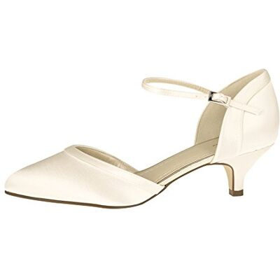 Rainbow Club Brautschuhe Brianna Ivory Satin Pumps Größe 39 EU 6 UK Damen Rainbow Club Brautschuhe Brianna Ivory Satin Pumps Größe 39 EU 6 UK Damen