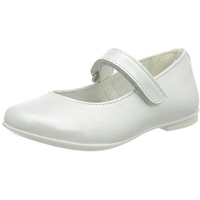 PRIMIGI Mädchen Ballerina Bambina Mary Jane Halbschuhe, Weiß (Bianco 5437500), 35 EU PRIMIGI Mädchen Ballerina Bambina Mary Jane Halbschuhe, Weiß (Bianco 5437500), 35 EU