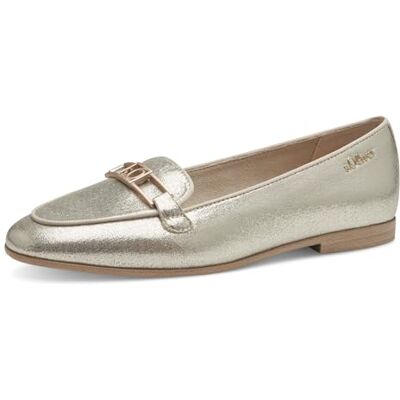 S. Oliver Damen Slipper Elegant Leicht, Gold (Champagne), 36 EU S. Oliver Damen Slipper Elegant Leicht, Gold (Champagne), 36 EU