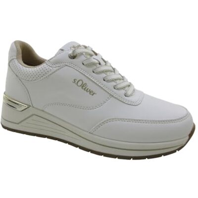 S. Oliver Damen 2177860 Sneaker mit Plateau-Sohle, 0100, 40 EU S. Oliver Damen 2177860 Sneaker mit Plateau-Sohle, 0100, 40 EU