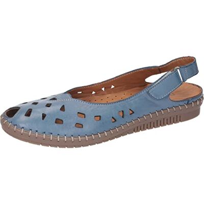 Manitu Damen Dames Slings Sandale, Blau, 36 EU Manitu Damen Dames Slings Sandale, Blau, 36 EU