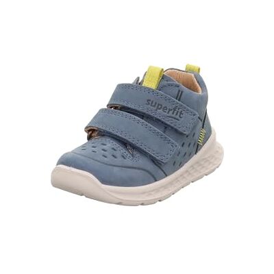 Superfit Baby Jungen Breeze Sneaker, HELLBLAU/GELB 8040 Superfit Baby Jungen Breeze Sneaker, HELLBLAU/GELB 8040