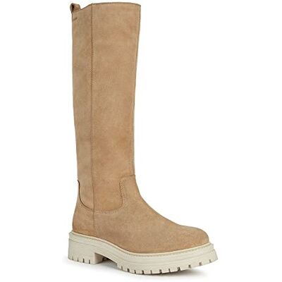 Geox Damen D Iridea Stiefel, Sand, 37 EU Geox Damen D Iridea Stiefel, Sand, 37 EU