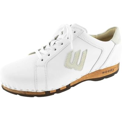 woody Herren Wayne Clog Sneaker, Weiss-Hielo, Größe 43 woody Herren Wayne Clog Sneaker, Weiss-Hielo, Größe 43