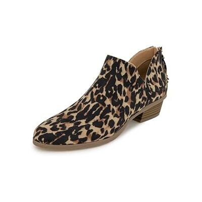 Kenneth Cole REACTION Damen Side Way Stiefelette, Leopard, 35.5 EU Kenneth Cole REACTION Damen Side Way Stiefelette, Leopard, 35.5 EU