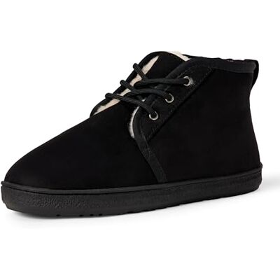 Amazon Herren Chukka-Stiefel Mit Sherpa-Futter, Schwarz, 44 EU Amazon Herren Chukka-Stiefel Mit Sherpa-Futter, Schwarz, 44 EU