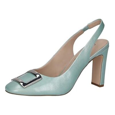 CAPRICE Damen Slingpumps aus Leder Elegant, Türkis (Turquoise Napl), 38 EU CAPRICE Damen Slingpumps aus Leder Elegant, Türkis (Turquoise Napl), 38 EU