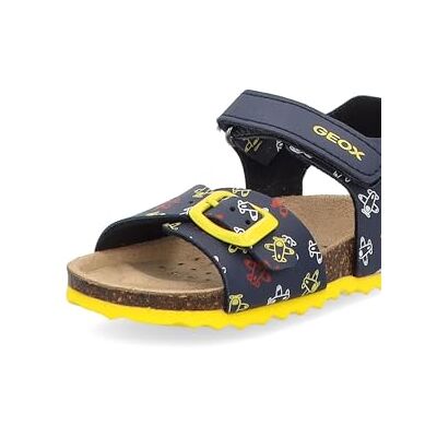 Geox BABY BOY B SANDAL CHALKI BOY SANDALS NAVY/YELLOW 25_EU Geox BABY BOY B SANDAL CHALKI BOY SANDALS NAVY/YELLOW 25_EU