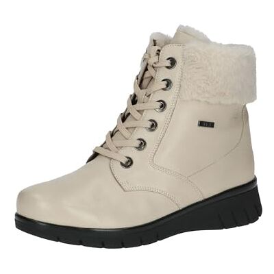 CAPRICE Damen Warmfutter 9-26209-43 Mode-Stiefel, Ecru Nappa, 41 EU Weit CAPRICE Damen Warmfutter 9-26209-43 Mode-Stiefel, Ecru Nappa, 41 EU Weit