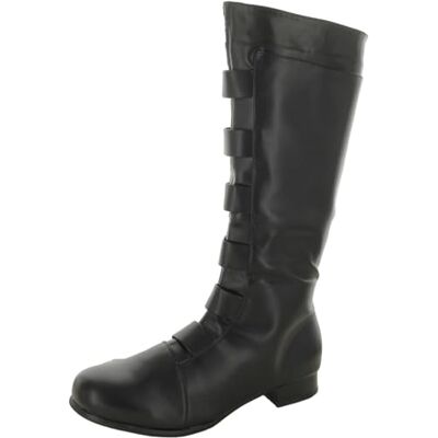 Ellie Shoes Herren 121-Amos Steampunk Stiefel Viktorianische Kostüm Schuhe, Schwarz (schwarz), Medium Ellie Shoes Herren 121-Amos Steampunk Stiefel Viktorianische Kostüm Schuhe, Schwarz (schwarz), Medium