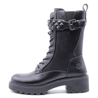 lumberjack Damen Ramone Springerstiefel, Schwarz, 37 EU lumberjack Damen Ramone Springerstiefel, Schwarz, 37 EU