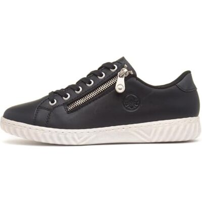 Rieker Damen N0900 Schnürschuhe Blau 38 Rieker Damen N0900 Schnürschuhe Blau 38