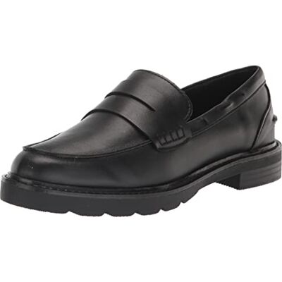 Anne Klein Damen Emmylou Flacher Slipper, Schwarz (Black Pu), 38.5 EU Anne Klein Damen Emmylou Flacher Slipper, Schwarz (Black Pu), 38.5 EU