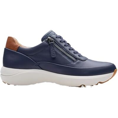Clarks Tivoli Zip Womens Navy Leather, 7 Clarks Tivoli Zip Womens Navy Leather, 7