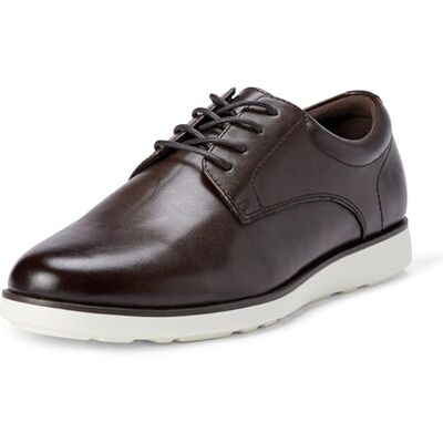 Amazon Herren Lässige Derby-Business-Sneaker, Elegante Anzugschuhe, Dunkelbraun, 46 EU Amazon Herren Lässige Derby-Business-Sneaker, Elegante Anzugschuhe, Dunkelbraun, 46 EU