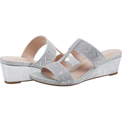 Bandolino Damen Iluvit Keilsandalen, Silber 040, 39 EU Bandolino Damen Iluvit Keilsandalen, Silber 040, 39 EU