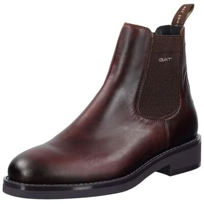 GANT FOOTWEAR Herren PREPDALE Chelsea-Stiefel, Dark Brown, 41 EU GANT FOOTWEAR Herren PREPDALE Chelsea-Stiefel, Dark Brown, 41 EU