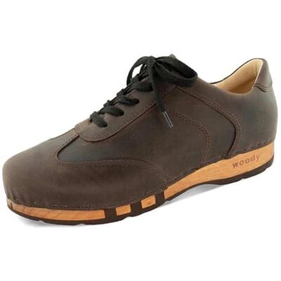 woody Herren Sam Clog Sneaker, Caffe, Größe 43 woody Herren Sam Clog Sneaker, Caffe, Größe 43