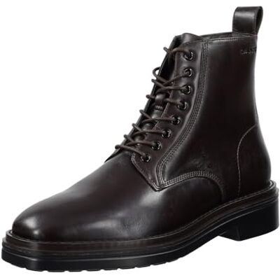 GANT FOOTWEAR Herren BOGGAR Stiefelette, Dark Brown, 44 EU GANT FOOTWEAR Herren BOGGAR Stiefelette, Dark Brown, 44 EU