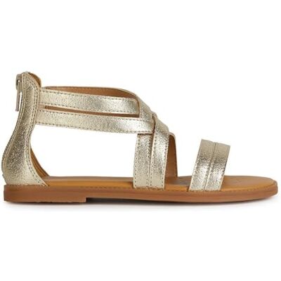 Geox JUNIOR J SANDAL KARLY GIRL SANDALS PLATINUM 32_EU Geox JUNIOR J SANDAL KARLY GIRL SANDALS PLATINUM 32_EU