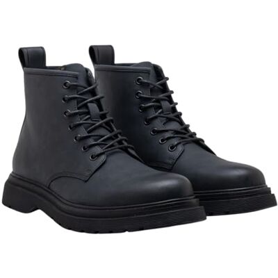 Replay Herren Low Boot Stiefel mit Schnürsenkeln, Schwarz (Black 003), 45 Replay Herren Low Boot Stiefel mit Schnürsenkeln, Schwarz (Black 003), 45