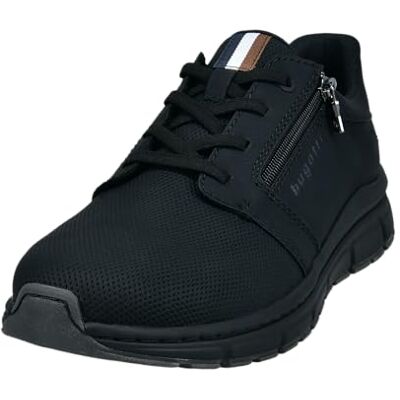 Bugatti man Herren sportliche Schnürer, Männer Schnürhalbschuhe,lace-up Shoes,Schnuerschuhe,Schnuerer,straßenschuhe,Black (1000),45 EU/EU UK Bugatti man Herren sportliche Schnürer, Männer Schnürhalbschuhe,lace-up Shoes,Schnuerschuhe,Schnuerer,straßenschuhe,Black (1000),45 EU/EU UK