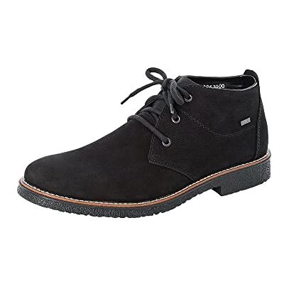 Rieker Herren 13630 Desert Boots, Schwarz (Schwarz 00), 42 EU Rieker Herren 13630 Desert Boots, Schwarz (Schwarz 00), 42 EU
