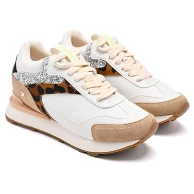 GIOSEPPO ETNA Leder-Sneaker mit Keilabsatz, Leopard, Leopard, 37 EU GIOSEPPO ETNA Leder-Sneaker mit Keilabsatz, Leopard, Leopard, 37 EU