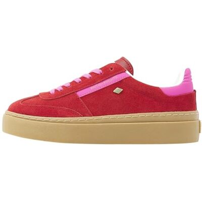 British Knights Damen Re-Issue Sneaker, Rot/Fuchsia, 40 EU British Knights Damen Re-Issue Sneaker, Rot/Fuchsia, 40 EU