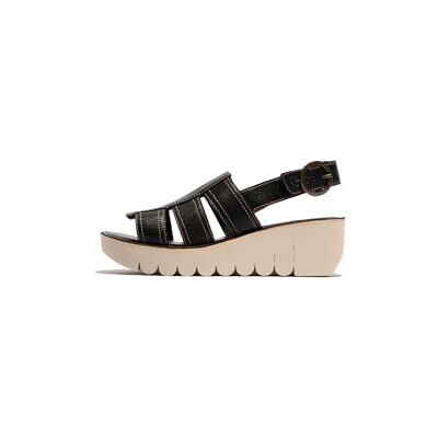 FLY London YOLF400FLY, Sandal Women's Fashion Shoes, BLACK, 38 FLY London YOLF400FLY, Sandal Women's Fashion Shoes, BLACK, 38