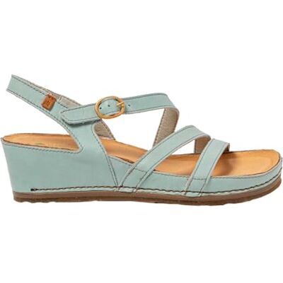 El Naturalista Damen N5855 PICUAL Durchgängies Plateau Sandalen mit Keilabsatz, Blue, 36 EU El Naturalista Damen N5855 PICUAL Durchgängies Plateau Sandalen mit Keilabsatz, Blue, 36 EU