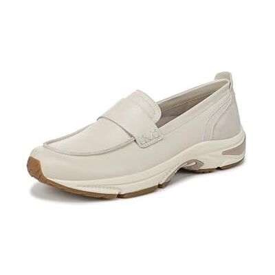 Vionic Damen Walk Roam Loafer Sneaker, Cream Leather, 37 EU Vionic Damen Walk Roam Loafer Sneaker, Cream Leather, 37 EU