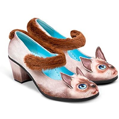 Hot Chocolate Design Chocolaticas Damen Mary Jane Mid Heels Pumps, Siamkatze, 39 EU Hot Chocolate Design Chocolaticas Damen Mary Jane Mid Heels Pumps, Siamkatze, 39 EU