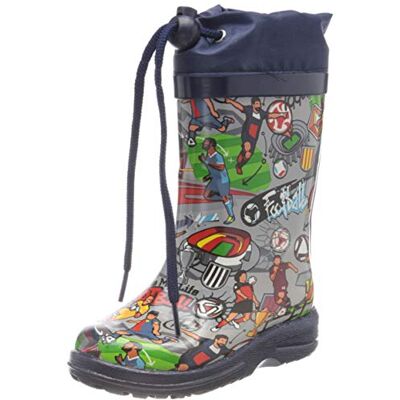 Beck Jungen Voetbal Gummistiefel, Mehrfarbig, 23 EU Beck Jungen Voetbal Gummistiefel, Mehrfarbig, 23 EU