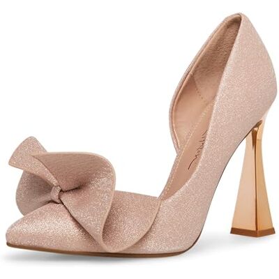 Betsey Johnson Nobble-p Damen-Pumps, Champagner, 41 EU Betsey Johnson Nobble-p Damen-Pumps, Champagner, 41 EU