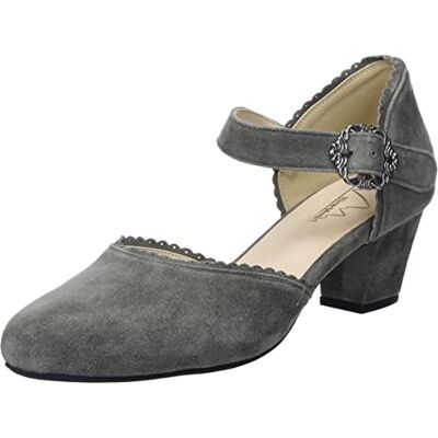 Hirschkogel Damen Pumps, Anthrazit, 38 EU Hirschkogel Damen Pumps, Anthrazit, 38 EU