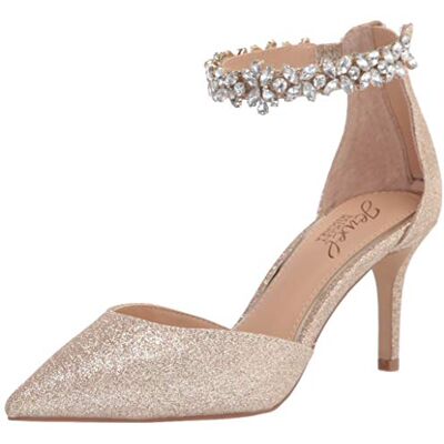 Jewel Badgley Mischka Damen Raleigh Pumps, Lt. Gold, 36 EU Jewel Badgley Mischka Damen Raleigh Pumps, Lt. Gold, 36 EU