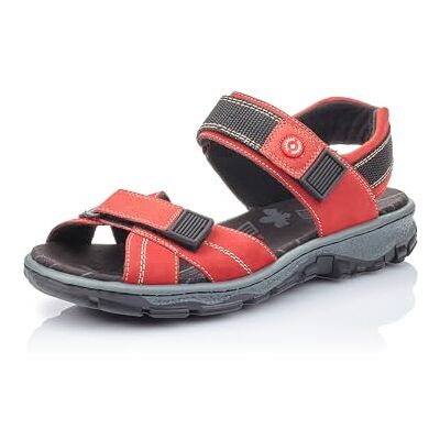 Rieker Damen 68851 Sandalen, Rot, 37 EU Rieker Damen 68851 Sandalen, Rot, 37 EU