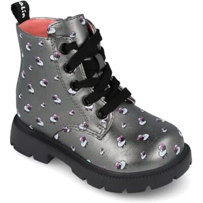 Garvalín 251341 Oxford-Stiefel, grau, 24 EU Garvalín 251341 Oxford-Stiefel, grau, 24 EU
