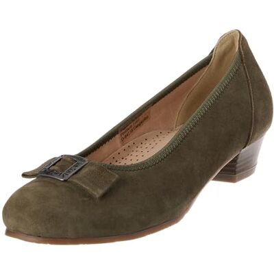Hirschkogel Damen Trotteur Pumps, kaki, 35 EU Hirschkogel Damen Trotteur Pumps, kaki, 35 EU