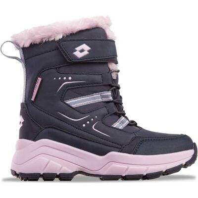 Lotto Stylecode: 2600370K Nizina Tex K Unisex Kids Halblange Stiefel Navy/Violet 25 Lotto Stylecode: 2600370K Nizina Tex K Unisex Kids Halblange Stiefel Navy/Violet 25