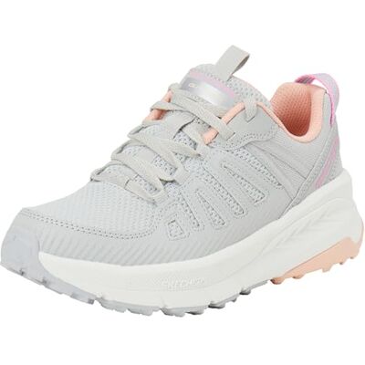Skechers Switch Back Cascades, KASKADEN ZURÜCKSCHALTEN, Gray Synthetic/Textile/Coral Trim, Skechers Switch Back Cascades, KASKADEN ZURÜCKSCHALTEN, Gray Synthetic/Textile/Coral Trim,