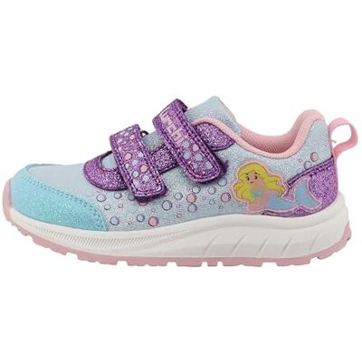 Lurchi Anna Sneaker, Blue-Purple Glitter, 35 EU Weit Lurchi Anna Sneaker, Blue-Purple Glitter, 35 EU Weit