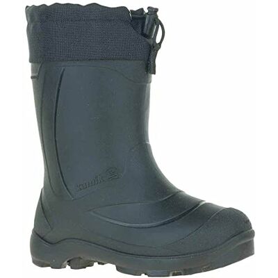 Kamik Kinder Snobuster 1 Gummistiefel, Black, EU 35 Kamik Kinder Snobuster 1 Gummistiefel, Black, EU 35