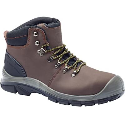 Blackrock Malvern Brown Leichtgewichtige Sicherheitsstiefel, S3 Stahlkappe, Herren & Damen, Lederschuhe, Wasserfest, schützende Stahlzwischensohle, Anti-Rutsch Sicherheitsstiefel Blackrock Malvern Brown Leichtgewichtige Sicherheitsstiefel, S3 Stahlkappe, Herren & Damen, Lederschuhe, Wasserfest, schützende Stahlzwischensohle, Anti-Rutsch Sicherheitsstiefel